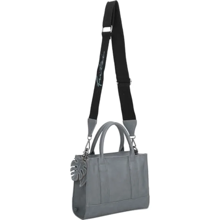 Fritzi aus Preußen Square Handtasche 26 cm, Blau - Praktische Umhängetasche mit ausreichend Stauraum für Wertsachen – Bild 2