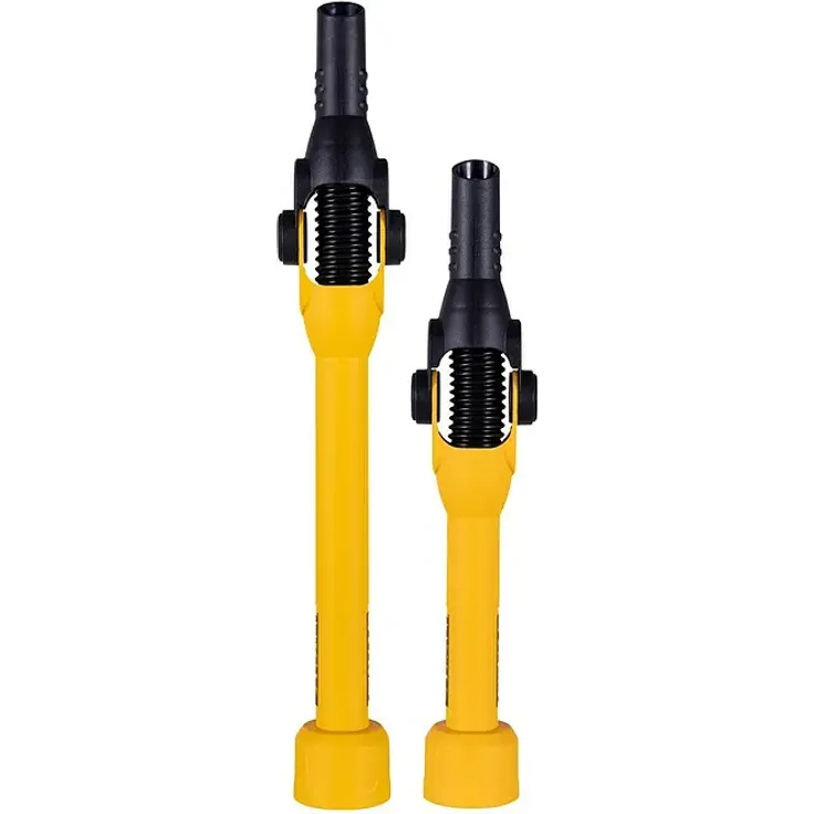 DeWalt DXVA00-1200E, Sauger-Verlängerungsrohr (2-tlg.) mit 180°-Gelenk und 5 Rastpositionen für schwer erreichbare Bereiche – Bild 1