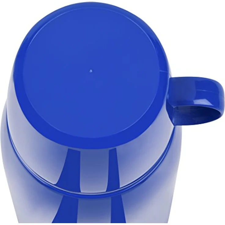 Emsa 502445 Isolierflasche, Mobil genießen, 750 ml, Schraubverschluss, Blau, Rocket – Bild 3