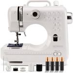 BOMANN Freiarm-Nähmaschine NM 6063 CB, Nähmaschine für Anfänger mit 12 Stichmustern, in Weiß - Preisvergleich