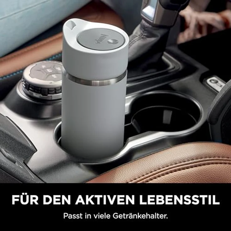 Ninja 400 ml Sip Perfect Thermosflasche für Heißgetränke, BPA-frei, spülmaschinenfest, auslaufsicher, Weiß, DW1603EUUKWH – Bild 4