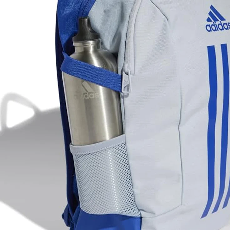 adidas Performance POWER KIDS RUCKSACK, Sportrucksack für Kinder und Teens, mit verstellbaren Schultergurten und seitlichen Mesh-Taschen, recycelte Materialien – Bild 5