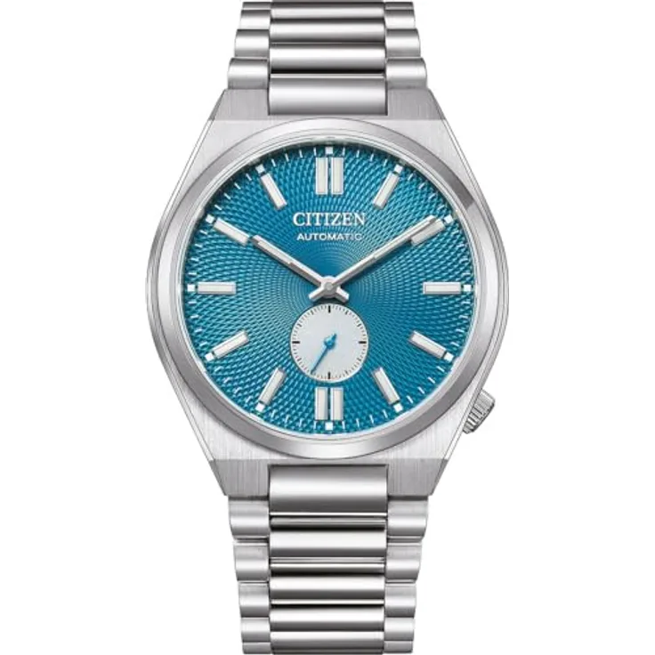 CITIZEN Herren-Uhren Analog Automatik One Size Blau, Silber 32027967
