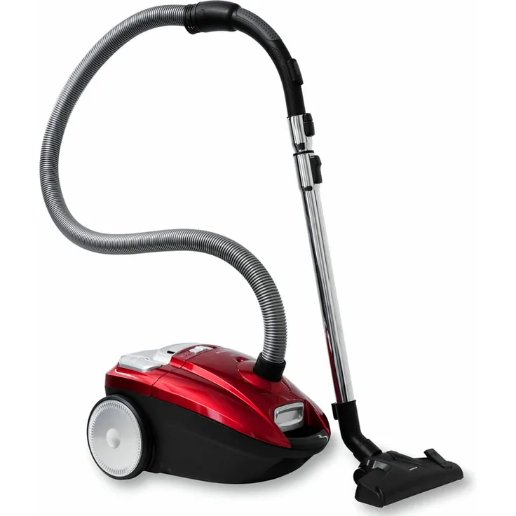 Inventum ST306RZA, Bodenstaubsauger mit 700 W Leistung, 3 L Staubbeutel und HEPA-Filter H13