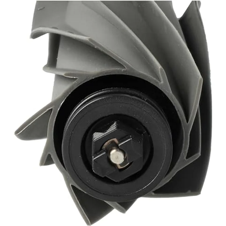 vhbw Rundbürste kompatibel mit Dreame L10 Prime, Ultra Saugroboter - Hauptbürste, grau, 20 cm - Robuste Ersatzbürste, rotierend mit hoher Geschwindigkeit – Bild 5
