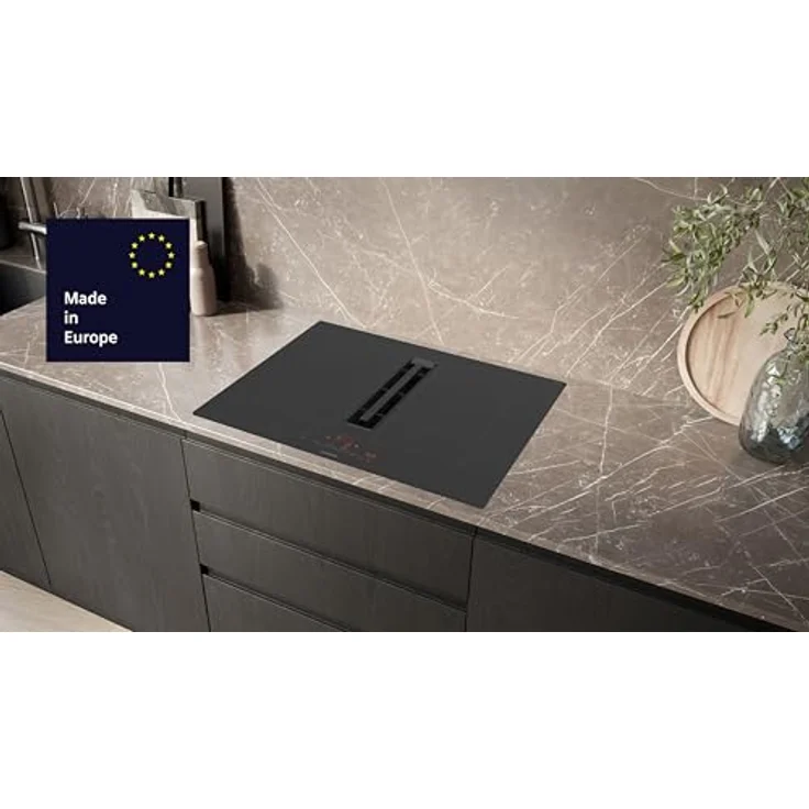SIEMENS Induktions-Kochfeld ED711HQ26E, Rahmenlos, mit integriertem Downdraft-Lüftungssystem, Farbe: Unbekannt – Bild 2