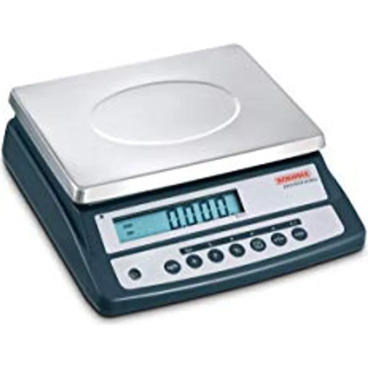 Soehnle Kompaktwaage, Küchenwaage bis 15 kg, 0,5 g Ablesegenauigkeit, Edelstahl Wägeplatte, Schwarz