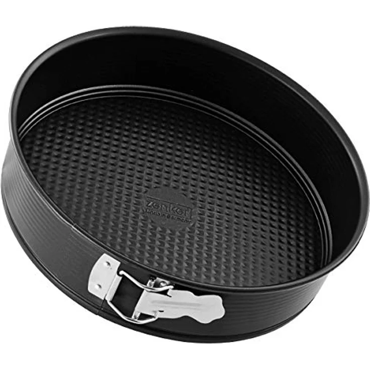 Zenker 6013 Springform Ø 24 cm Promotion, runde Backform, Stahlblech mit Antihaftbeschichtung, schwarz – Bild 1