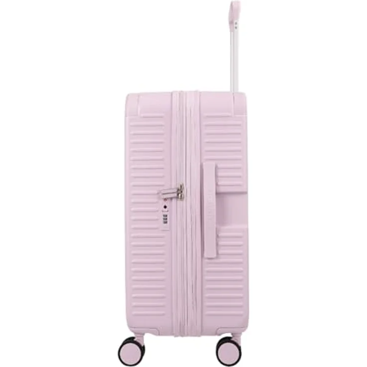 Hedgren Raku 4-Rollen Trolley 65.5 cm in Rosa mit Dehnfalte, 100% Polycarbonat – Bild 3