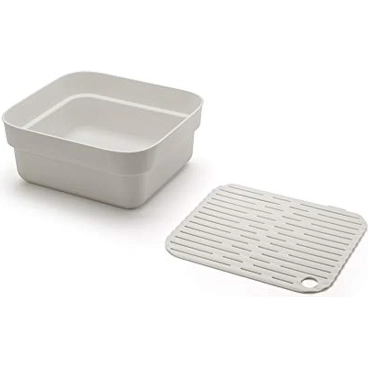 Brabantia Spülschüssel mit Abtropfschale, hellgrau – Bild 4