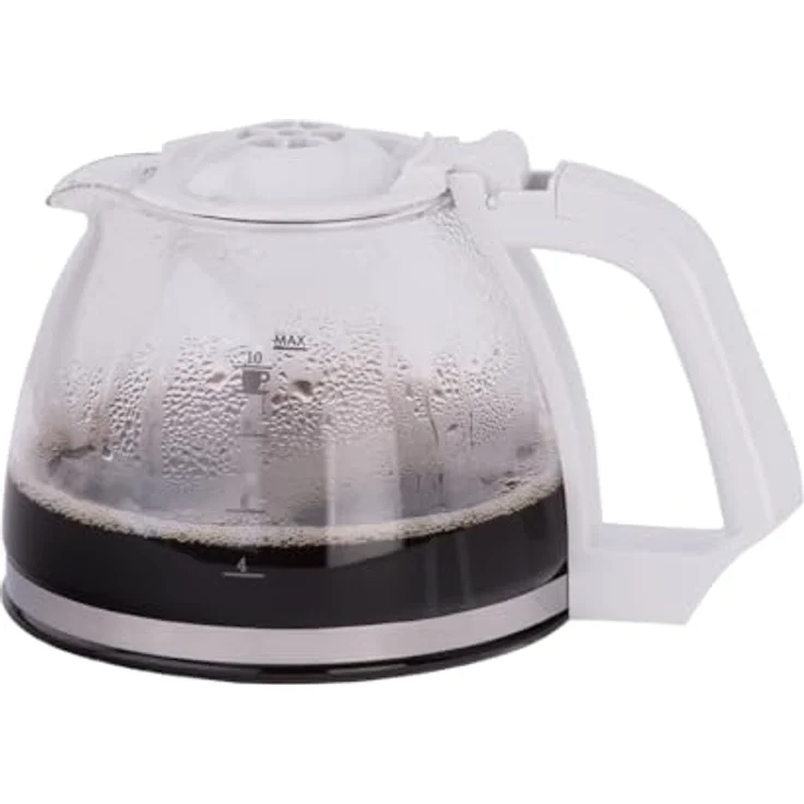 Cloer 5011 Filterkaffee-Automat mit Warmhaltefunktion, 800 W, 10 Tassen, Filtergrösse 1x4, weiß, Kunststoff – Bild 5
