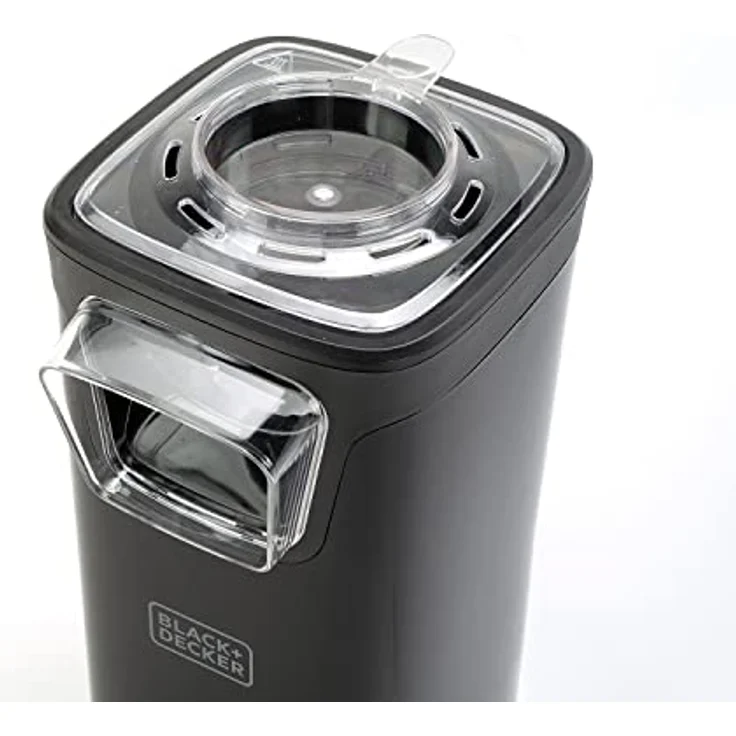 Black+Decker BXPC1100E Popcornmaker, 1100 Watt, ölfreier Popcorn-Maker, kompaktes Format, schnell fertig in 3 min, schwarz – Bild 2