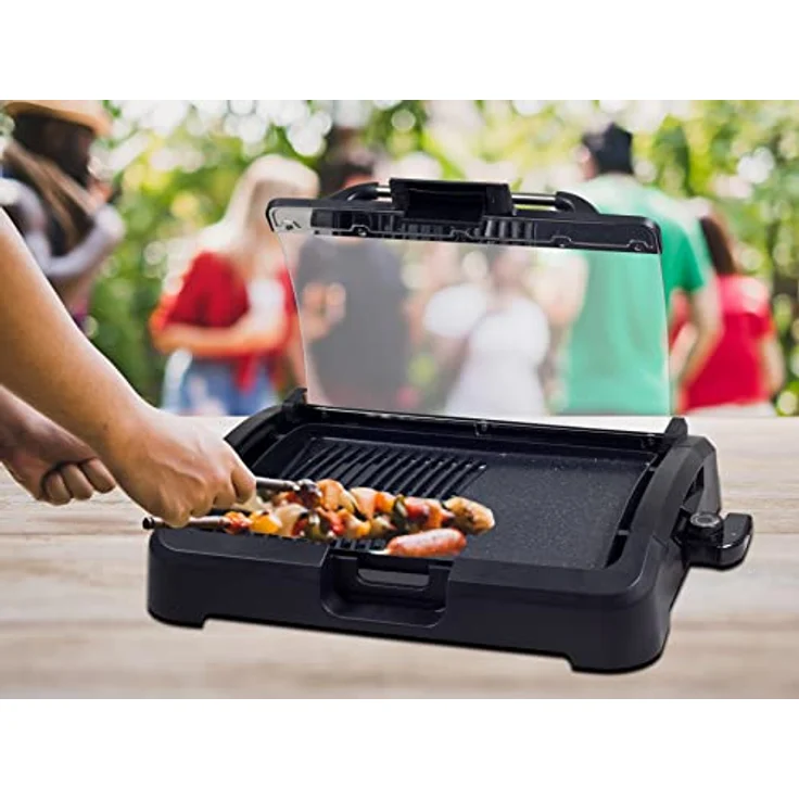 Beper 90.871 Elektrischer Grill, Schwarz – Bild 6
