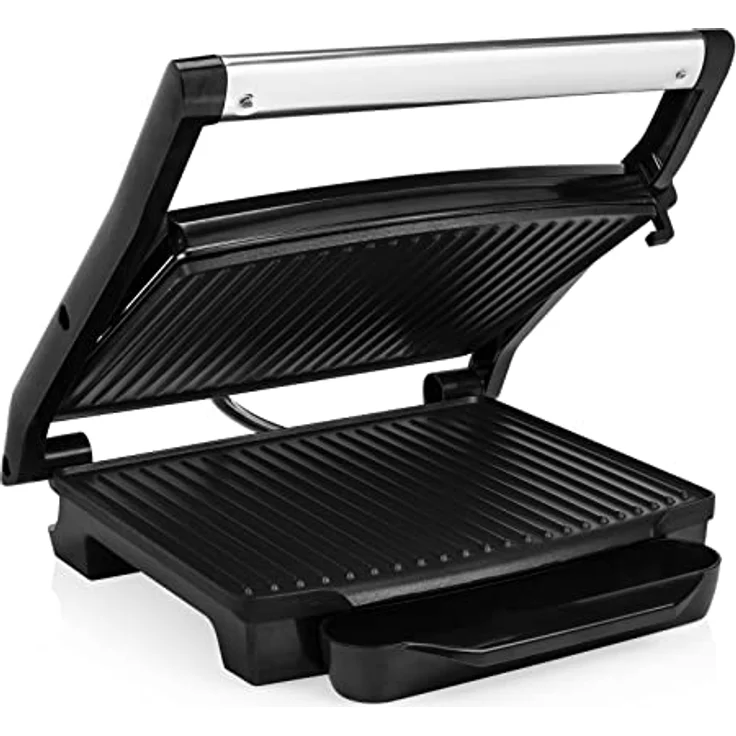Princess Kontaktgrill 112415, Panini Grill mit Edelstahlasuführung, 2000 Watt, 0,75m Kabellänge, 30x24cm Grillfläche, antihaftbeschichtet – Bild 6