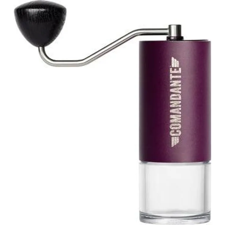 Comandante C40 MK4 Nitro Blade, manuelle Kaffeemühle mit präziser Mahltechnik, Dunkelviolett