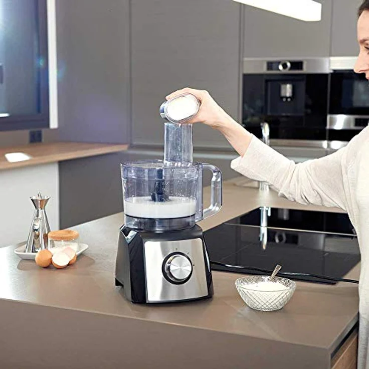 Black+Decker BXFPA1200E Küchenmaschinen, 1200, Edelstahl – Bild 3