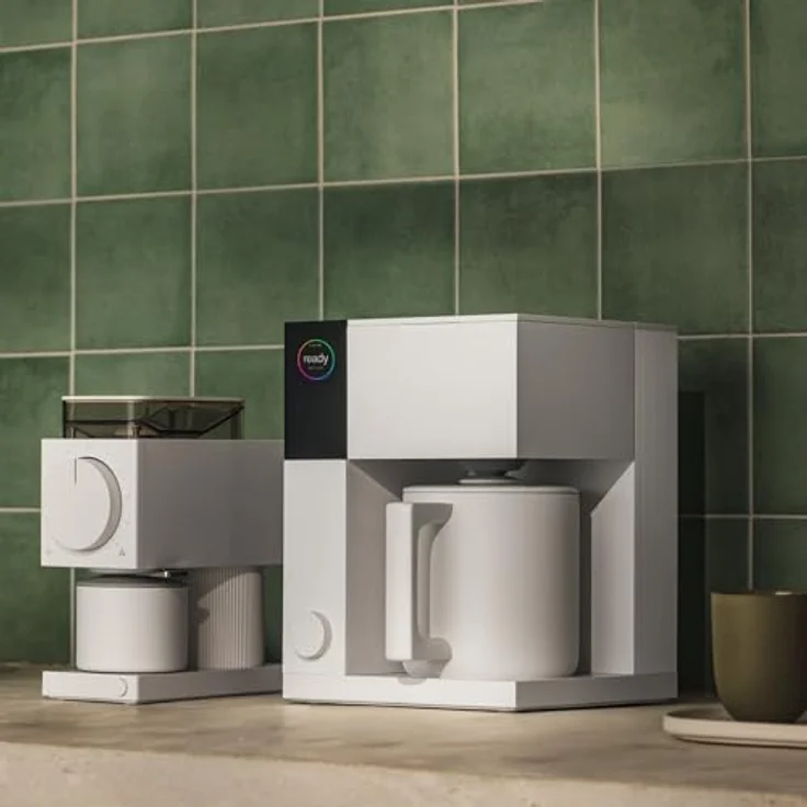 Fellow Aiden Filterkaffeemaschine, 1700 Watt, 1,5 Liter, modernes Design, Weiss – Bild 3