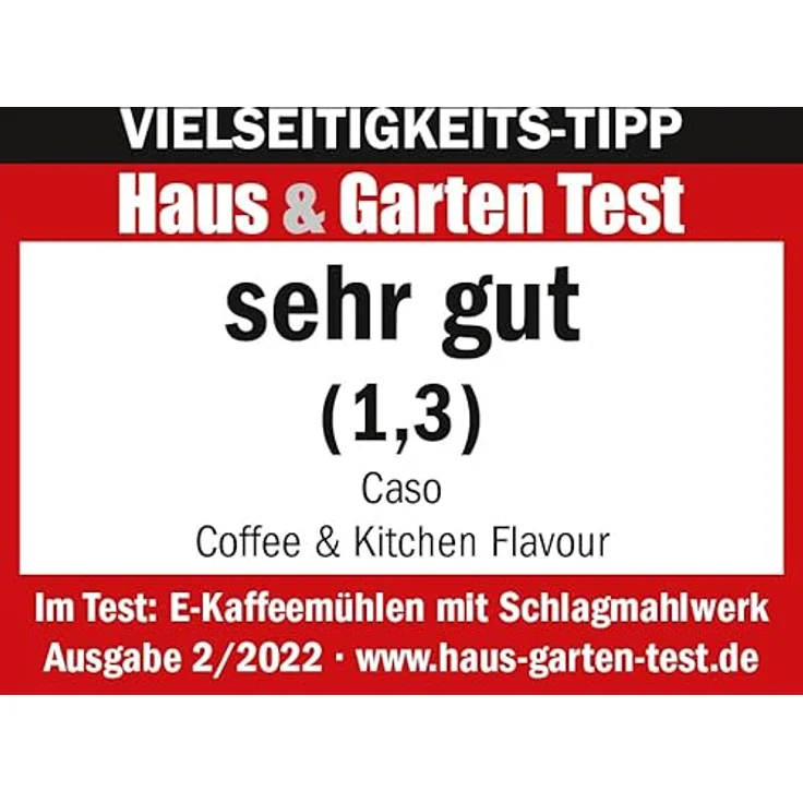 CASO Coffee & Kitchen Flavour - Elektrische Kaffeemühle und Multi-Zerkleinerer (200Watt) mit extra Edelstahlbehälter für Pesto, Nüsse, Gewürze, Kräuter, Getreide u.v.m. – Bild 3