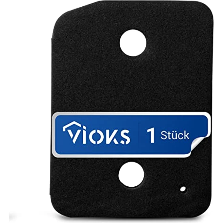 VIOKS Schaumfilter Ersatz für Miele 9164761, Sockelfilter 207x155mm für Trockner, kompatibel mit Miele Wärmepumpentrockner T1 TWF TMM TKL TKG TCE TKR TDB, hochwertige Filterqualität, langlebig und leicht zu reinigen – Bild 1