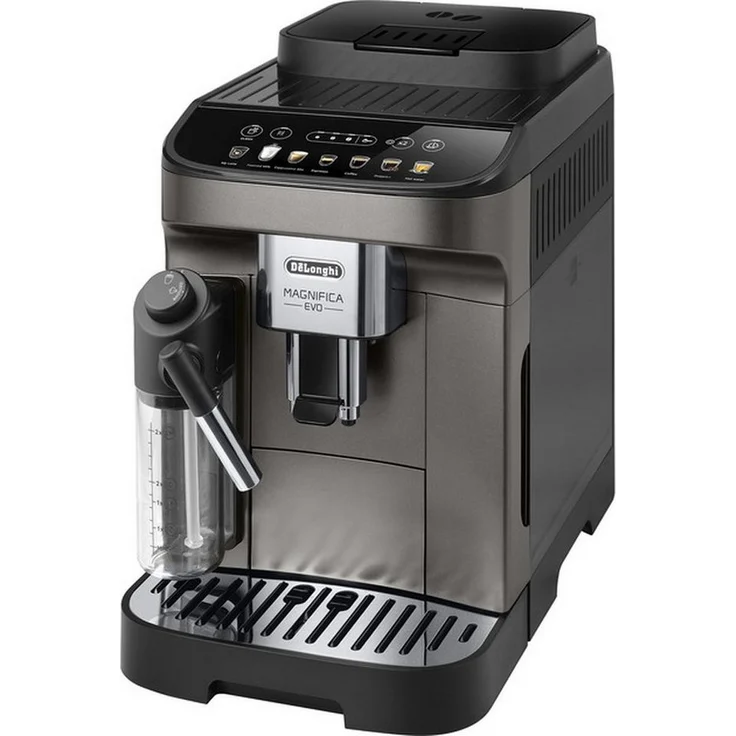 De'Longhi Kaffeevollautomat, 1,8 Liter Wassertank, 1.450 Watt, 250 g Bohnenbehälter, Schwarz, 240 x 360 x 440 mm