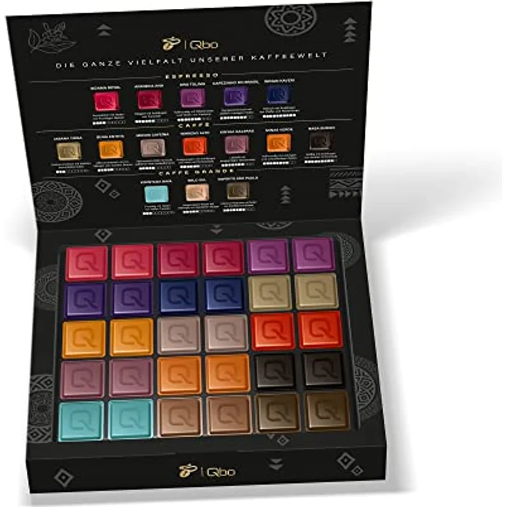 Tchibo Qbo „ESSENTIAL“ Premium Kapselmaschine inkl. 30 Qbo Kapseln für Espresso, Caffè und Caffè Grande, kompaktes Design, Bright Sand – Bild 5