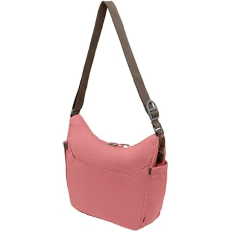 Jack Wolfskin Umhängetasche PARAISO, 10 L, sportlich & stylisch, CROSSRIP 300D RE Material, gepolsterter Rücken, Schwarz – Bild 2