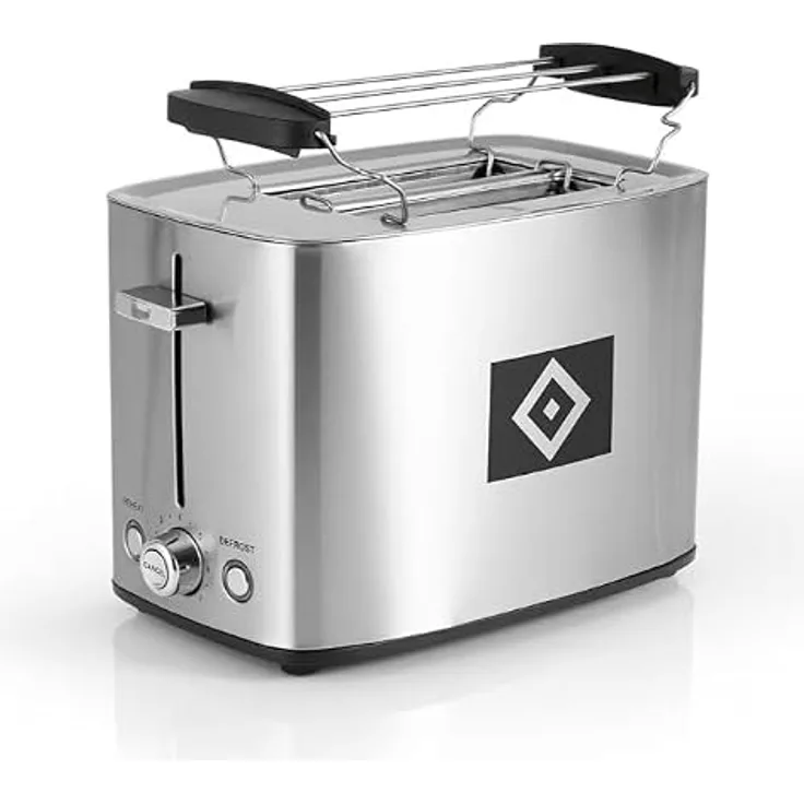 Hamburger SV Toaster Edelstahl, mit logo-gestaltetem Design
