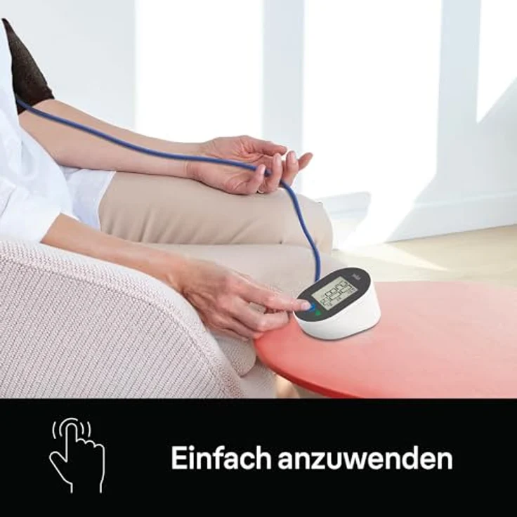 Braun ExactFit™ 2 Oberarm-Blutdruckmessgerät | Klinisch nachgewiesene Präzision | Farbcodierte Anzeige | Universalmanschette | BUA4050 – Bild 4