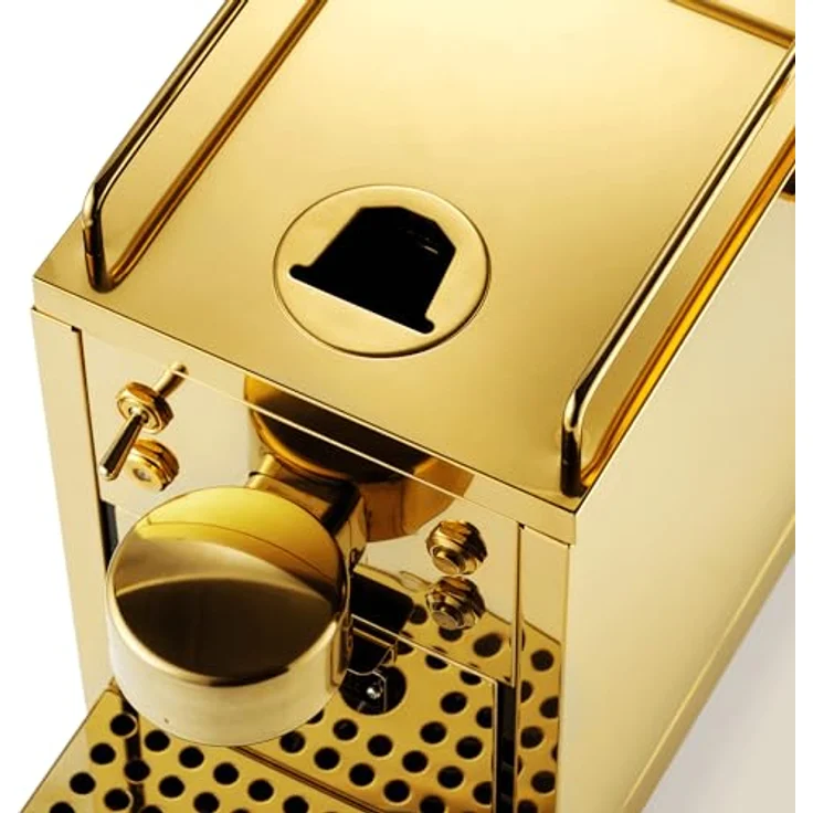 Sjöstrand Espresso-Kapselmaschine, Messing, Energiesparmodus, 1,2L, kompatibel mit Nespresso-Kapseln – Bild 6