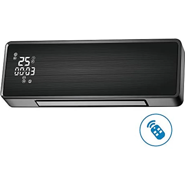 Purline Hoti M100 Gespaltener Keramikheizer 2000w Silber, Wandmontage, IP22, Wifi steuerbar – Bild 5