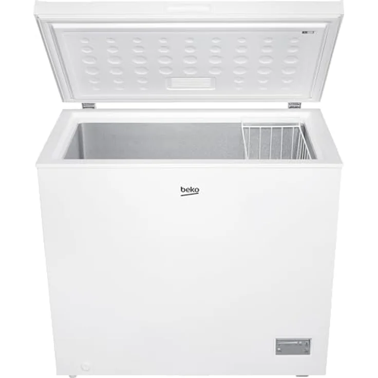 Beko CF200CWN Gefriertruhe 198L mit Schnellgefrierfunktion und Gefrierkorb, Weiß – Bild 2
