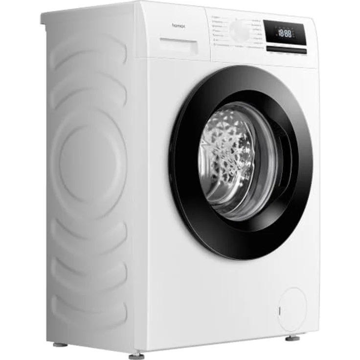 homeX WF1014H1A-W Waschmaschine 10 kg, Frontlader, 1.400 U/Min, Dampffunktion, AquaStop, Inverter Motor, 15 Programme – Bild 14