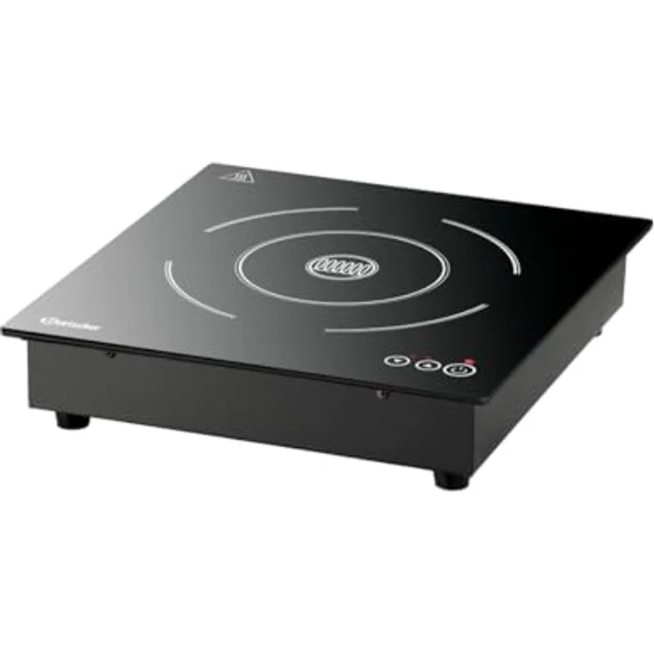 Bartscher Einbau-Induktionskocher 201TC, 105827, Schwarz mit Touch-Display und 2 kW Gesamtleistung – Bild 2