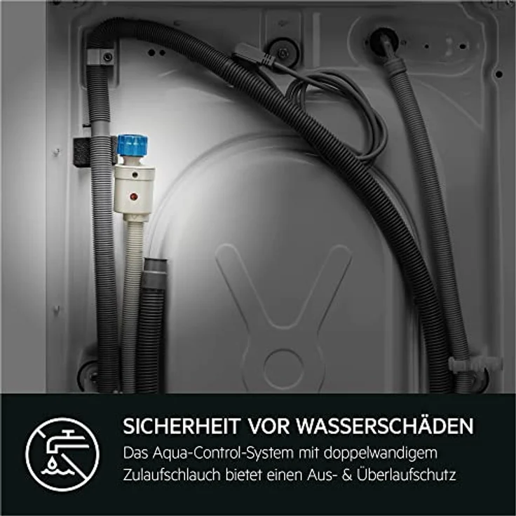 AEG L6AMZ48FL​ Waschmaschine / Serie 6000 mit ProSense / Mengenautomatik / 8,0 kg / 1400 U/min – Bild 5