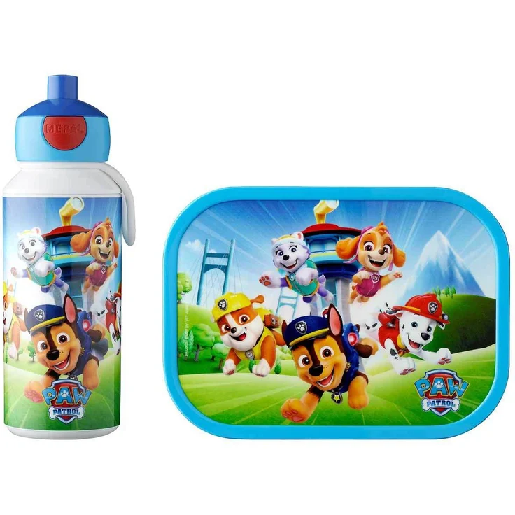 Mepal Campus Lunchbox, Mehrfarbig, mit Pop-Up Trinkflasche und Bento-Einsatz – Bild 1