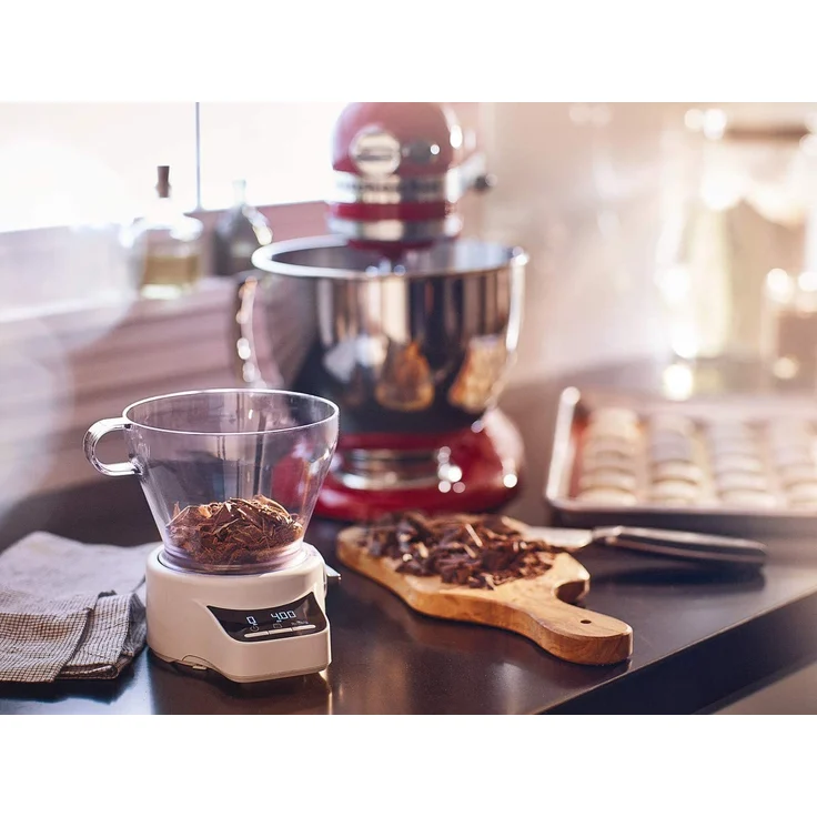KitchenAid 5KSMSFTA Siebvorsatz mit digitaler Waage, Einfülltrichter, Abnehmbarer Sieb, Einfüllschütte, Kunststoff – Bild 10