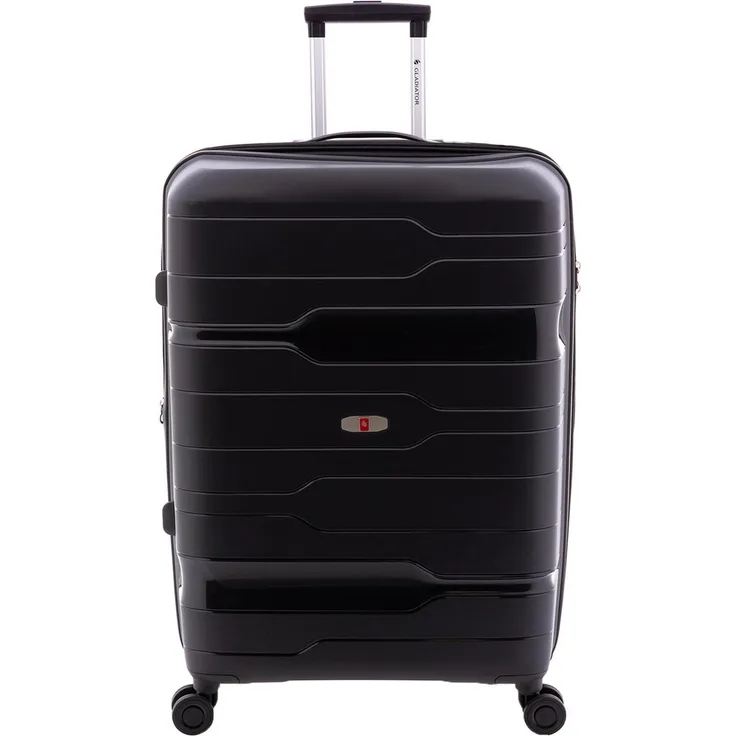 Wüsthof 3800 4-Rollen Trolley 77 cm, Schwarz, mit Dehnfalte, 105 l (XL ab 115 l)