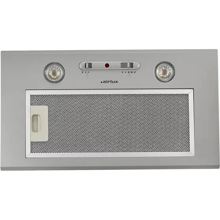 Airlux AHG560SI, Dunstabzugshaube mit 619 m³/h, Edelstahl, Abluft/Umluft, Energieeffizienz A, 68 dB