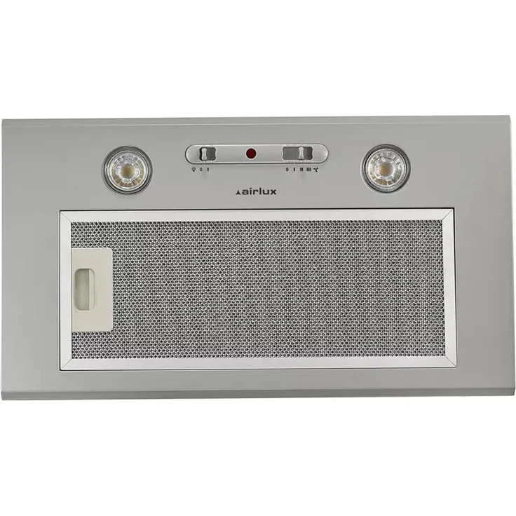 Airlux AHG560SI, Dunstabzugshaube mit 619 m³/h, Edelstahl, Abluft/Umluft, Energieeffizienz A, 68 dB
