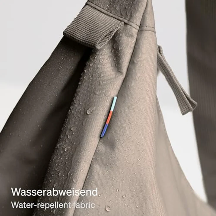 Got Bag Umhängetasche, wasserabweisendes Raumwunder aus recyceltem Ocean Impact Plastic, 12 Liter, verstellbarer Schultergurt – Bild 3