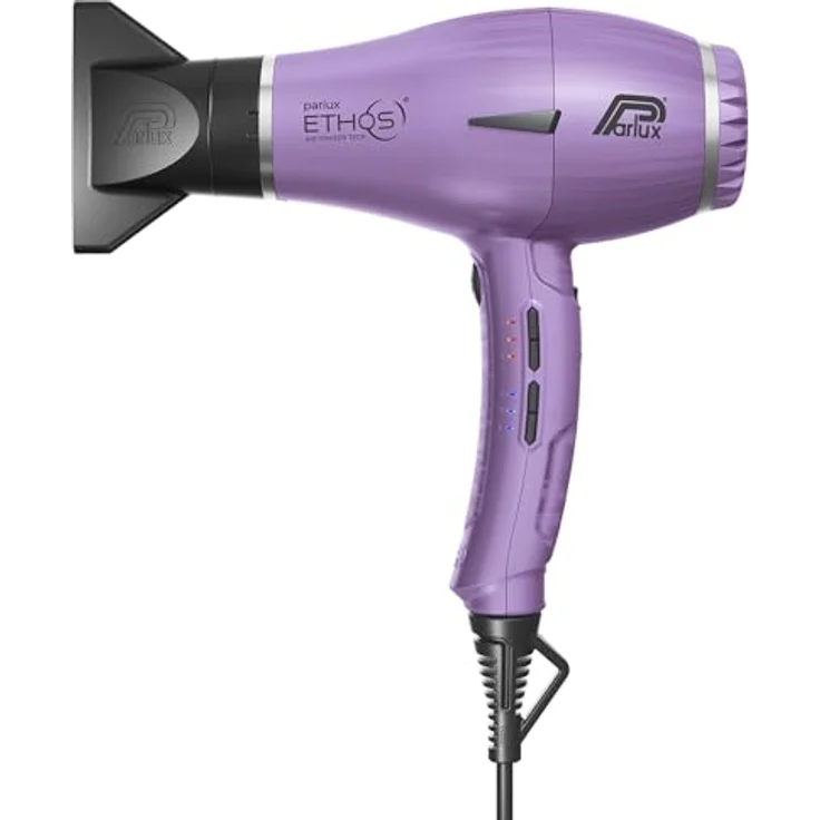 Parlux Ethos® Professioneller digitaler Haartrockner mit negativen Ionen, Made in Italy, 2300 Watt, Flieder – Bild 1