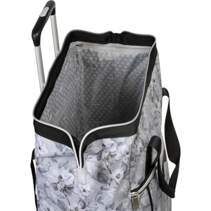 Punta Big Wheel Einkaufstrolley, 62 cm, 100% Polyester, hellgrau-graubraun – Bild 5