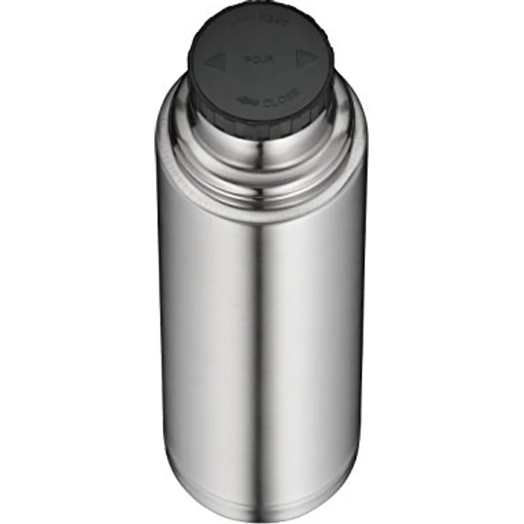alfi 5457.205.075 Isolierflasche IsoTherm Eco, Edelstahl mattiert, 0,75 Liter, Drehverschluss, 12 Stunden heiß, 24 Stunden kalt, BPA-Free – Bild 6