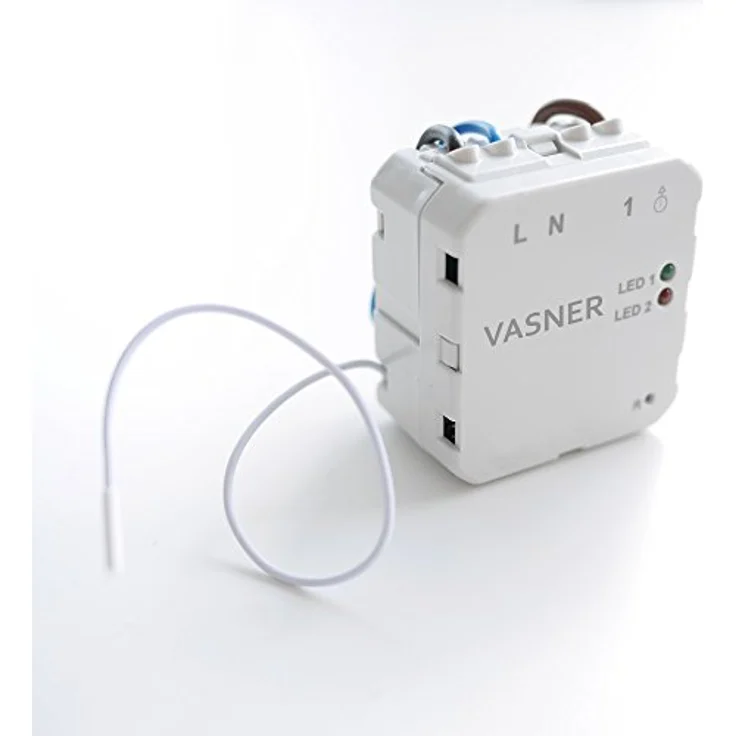 VASNER Funk Raumthermostat Unterputz Set VFTB-US für Infrarotheizungen, Elektroheizungen, weiß – Bild 5