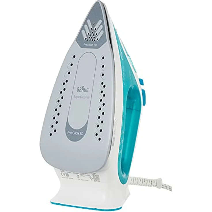 Braun TexStyle Dampfbügeleisen, Zwei-Wege-Bügelsohle, 3D SuperCeramic, verschiedene Farben 150 gr-min grün – Bild 3