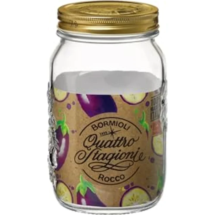 Bormioli QUATTRO STAGIONI Aufbewahrungsglas 1 l – Bild 2