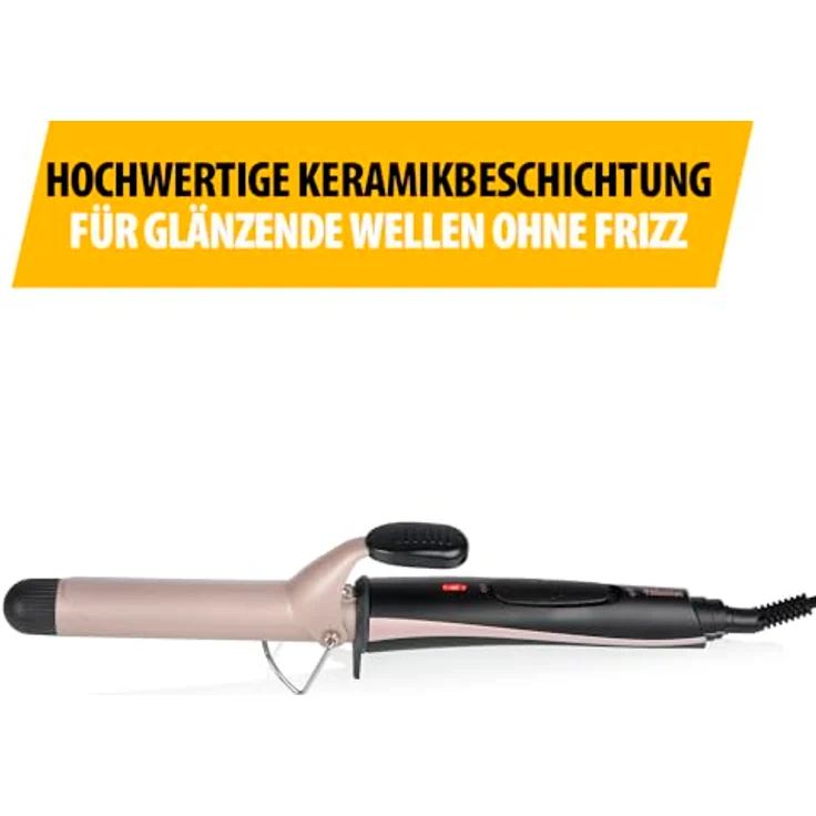 Tristar Lockenstab HD-2421 - Keramikbeschichtung - bis zu 180 °C in 60 Sek - 360° Drehbares Netzkabel - ⌀ 2,5 cm – Bild 2