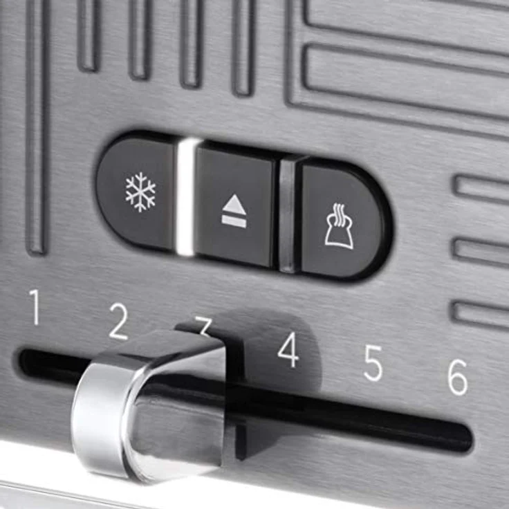 Russell Hobbs 25250-56 Geo Steel Toaster Edelstahl - schwarz – Bild 3