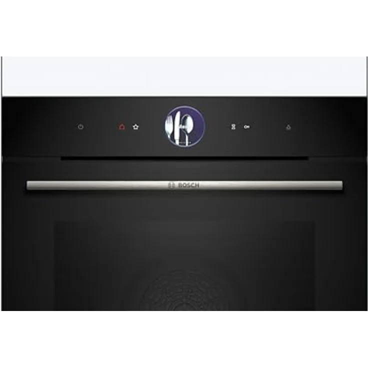 Bosch HSG7364B1, Smarter Serie 8 Einbau-Dampfbackofen, 60 x 60 cm, Schwarz, Made in Germany, Air Fry, Selbstreinigung, Bosch Assist + Backsensor, Pizzastufe – Bild 3