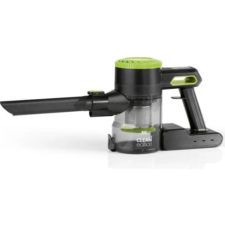 DS Produkte CLEAN Edition Akku-Zyklon-Staubsauger - 2-in-1-Funktion, leistungsstarker Akku - schwarz/grün